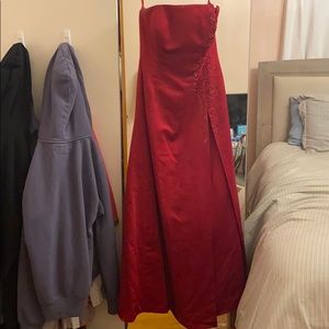 Red Michelangelo Prom Dress